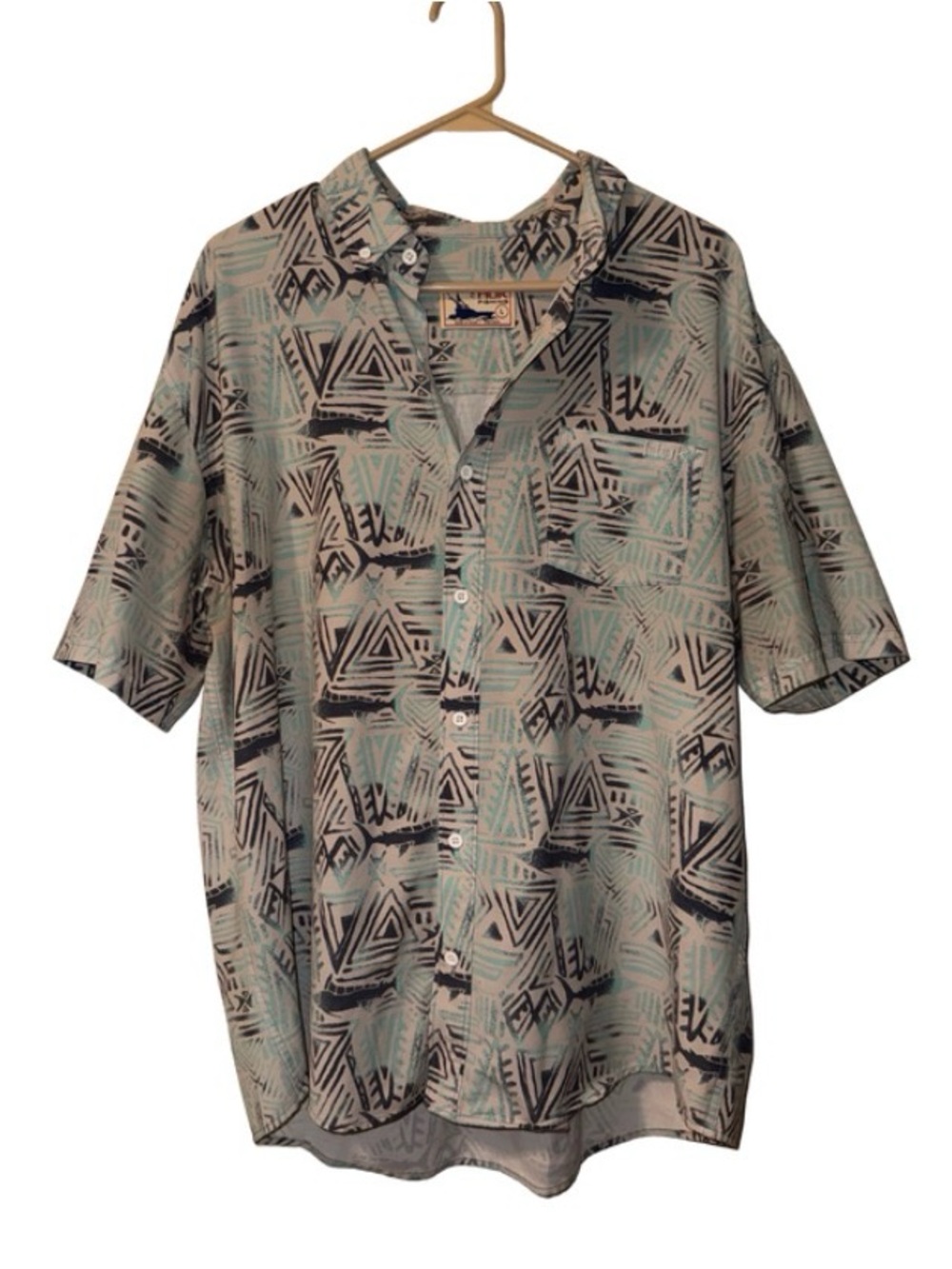This Huk Performance Fishing short-sleeve button-down shirt